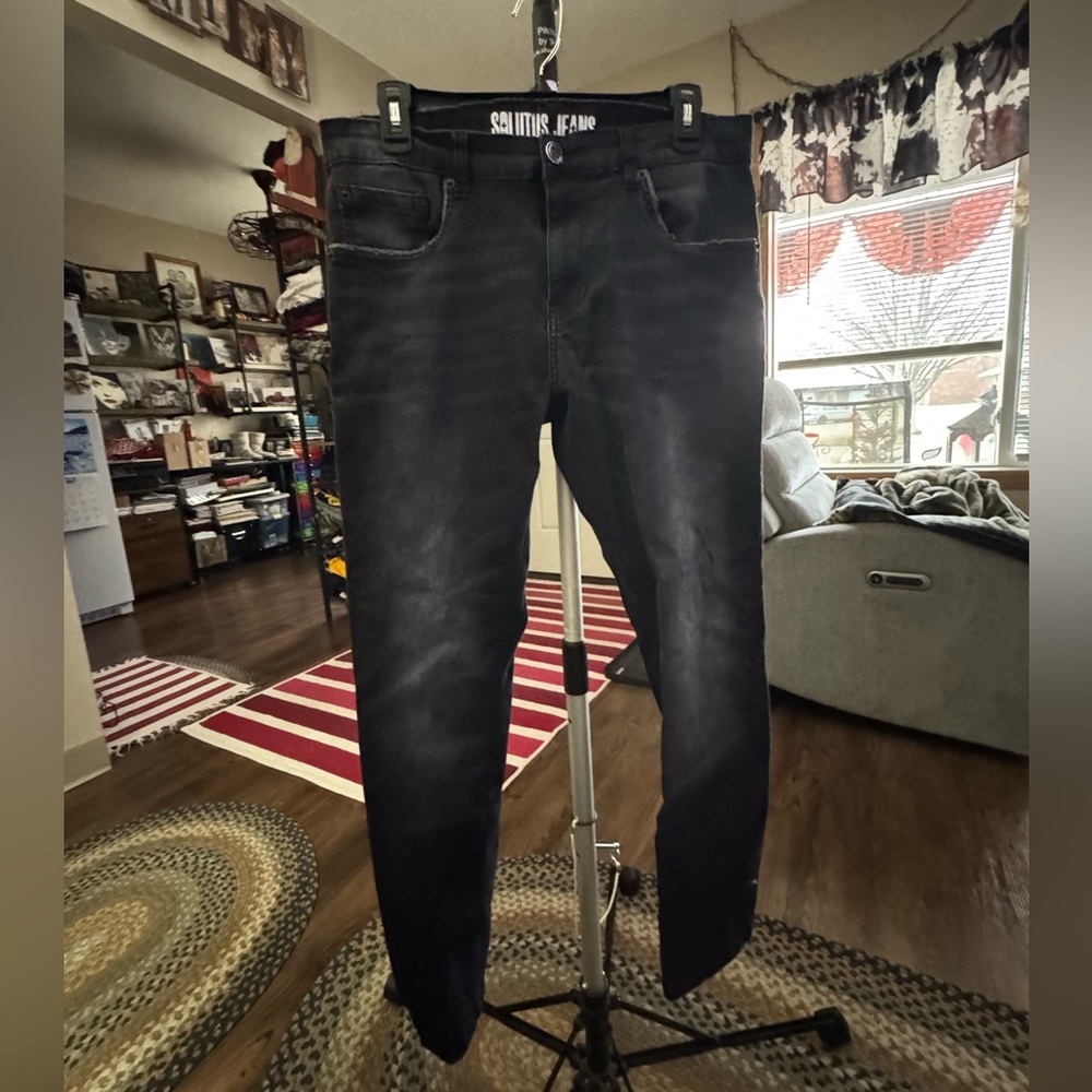 Men's Dark Wash Skinny Jeans